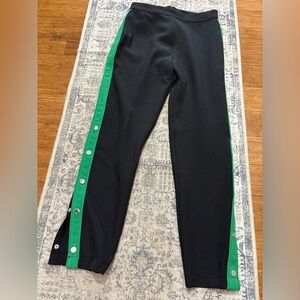 Revolve - Lovers + Friends Black and Green track pants - small - NWT